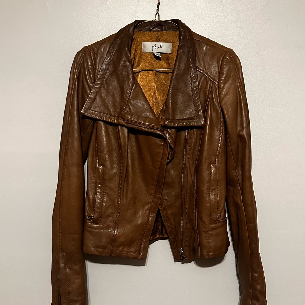 Vintage (BLINK) real leather jacket
